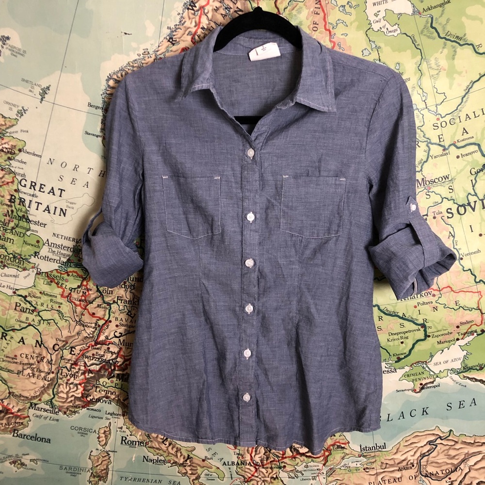 Converse Button Down